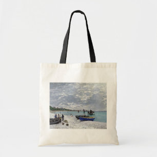 Tote Bag Claude Monet   La plage de Sainte-Adresse