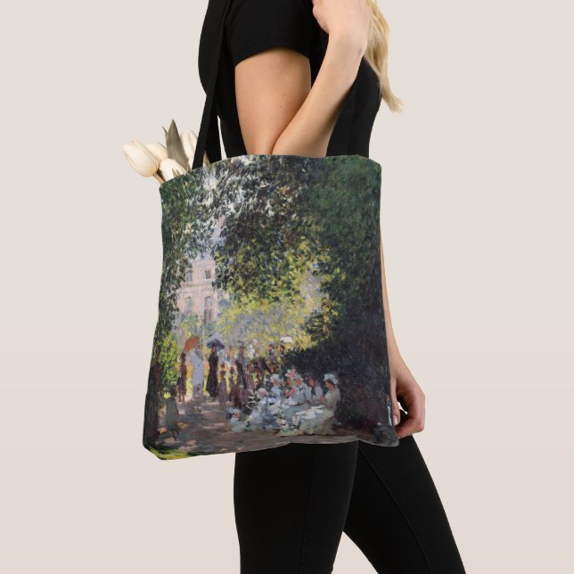 Tote Bag Claude Monet | le Parc Monceau (De près)