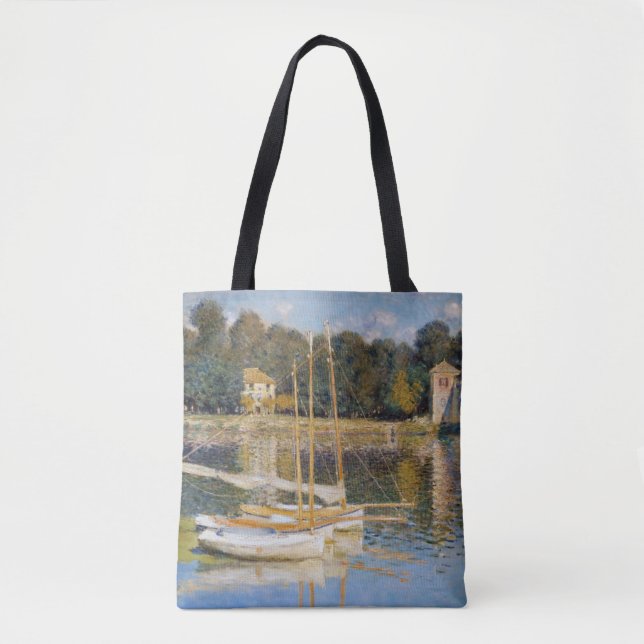 Tote Bag Claude Monet - Le pont Argenteuil (Devant)