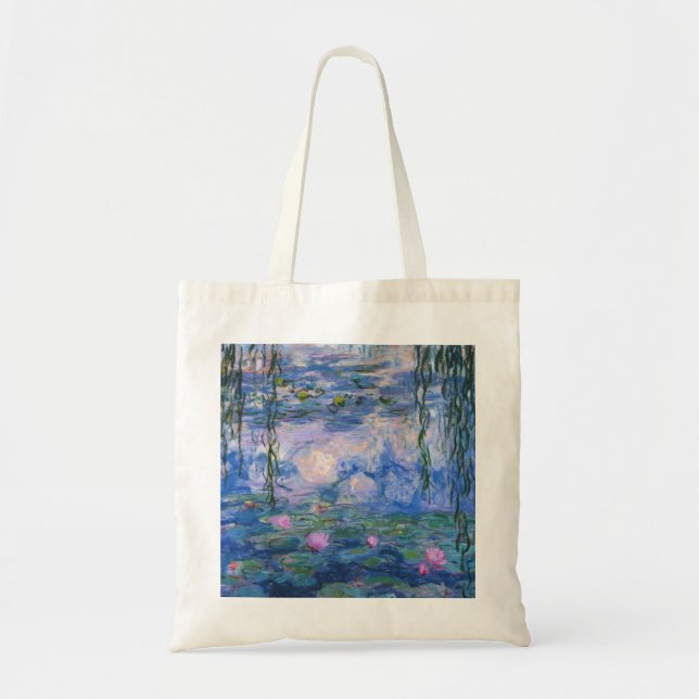 Tote Bag Claude Monet - Lys à eau, 1916 (Devant)