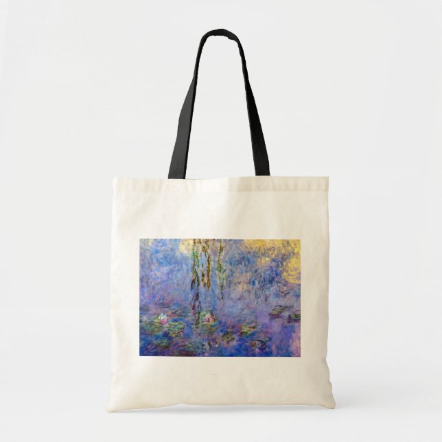 Tote Bag Claude Monet - Lys d'eau (Devant)