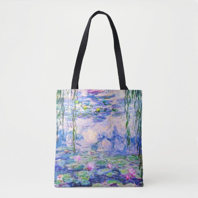 Tote Bag Claude Monet - Nymphéas / Nymphéas 1919 (Devant)