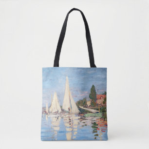 Tote Bag Claude Monet - Regattas à Argenteuil