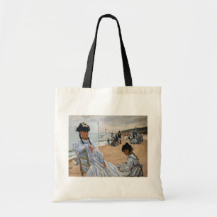 Tote Bag Claude Monet - Sur la plage à Trouville