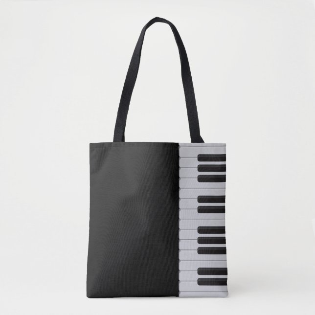 Tote Bag Clavier pour piano (Devant)