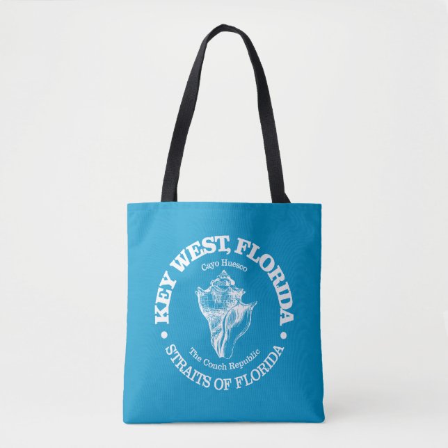 Tote Bag Clé ouest (conque) (Devant)