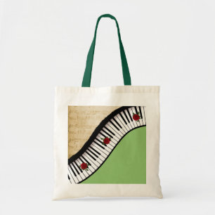 Tote Bag Clés de piano d'emballage de budget, poignée de