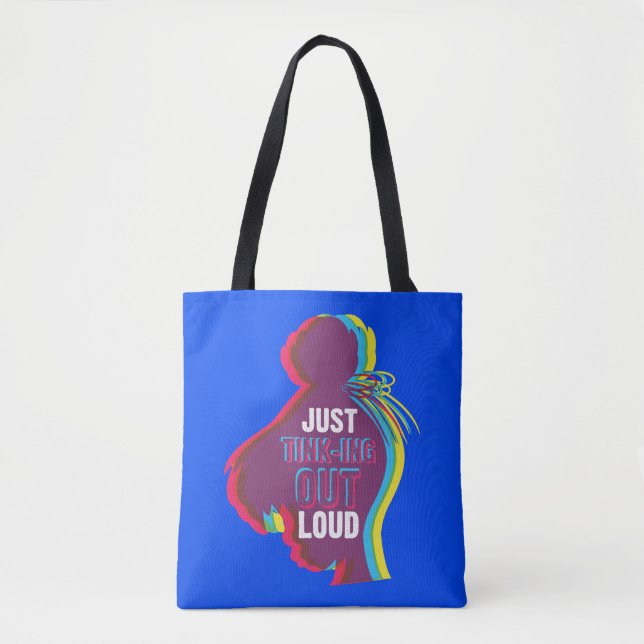 Tote Bag Cloche de Tinker - Juste Tink Out Loud (Devant)
