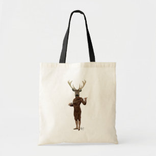 Tote Bag Clôturant des cerfs communs pleins