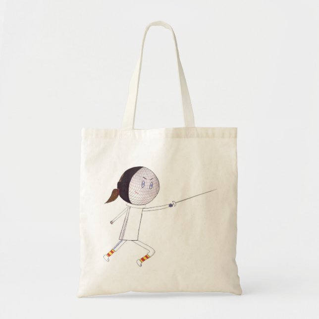 Tote Bag Clôture de la fille (Devant)