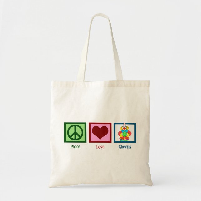 Tote Bag Clowns de paix (Devant)