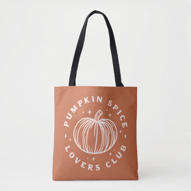 Tote Bag Club citrouille des amateurs d'épices (Devant)