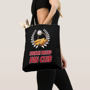 Tote Bag Club des Amateurs de Pain Français Humour Alimenta