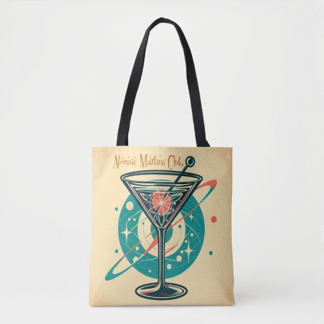 Tote Bag Club Martini atomique (Devant)