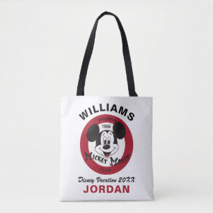 Tote Bag Club Mickey Vacances en famille