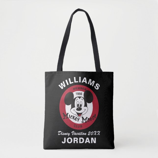 Tote Bag Club Mickey | Vacances en famille (Devant)