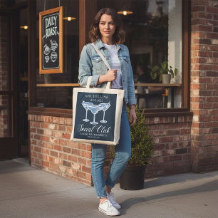 Tote Bag Club Social de l'Enterrement de Vie de Jeune Fille