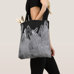 Tote Bag Cluster Crystal Energy Quartz