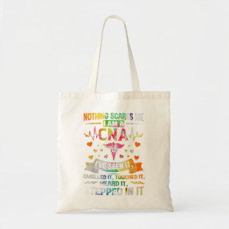 Tote Bag CNA Rien ne me fait peur Je suis une infirmière en