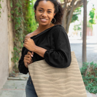 Tote Bag Coastal Currents – Custom Beach Sand 