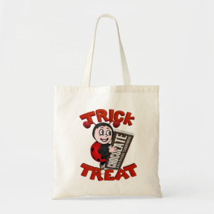 Tote Bag Coccinelle d'accro du chocolat - conception de