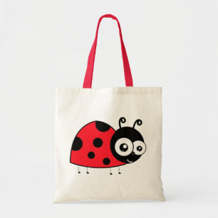 Tote Bag Coccinelle de bande dessinée