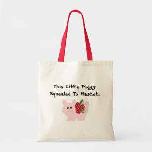 Tote Bag Cochon de Noël humoristique