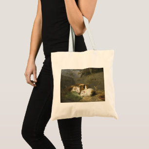Tote Bag Cochons de Guinée (par George Morland)