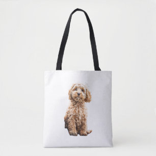 Tote Bag Cockapo Cavoodle Labradoodle mignon Chien Chien-Ch