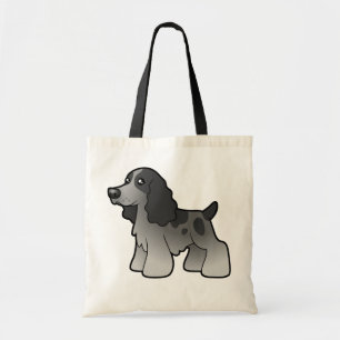 Tote Bag Cocker de l'anglais de bande dessinée