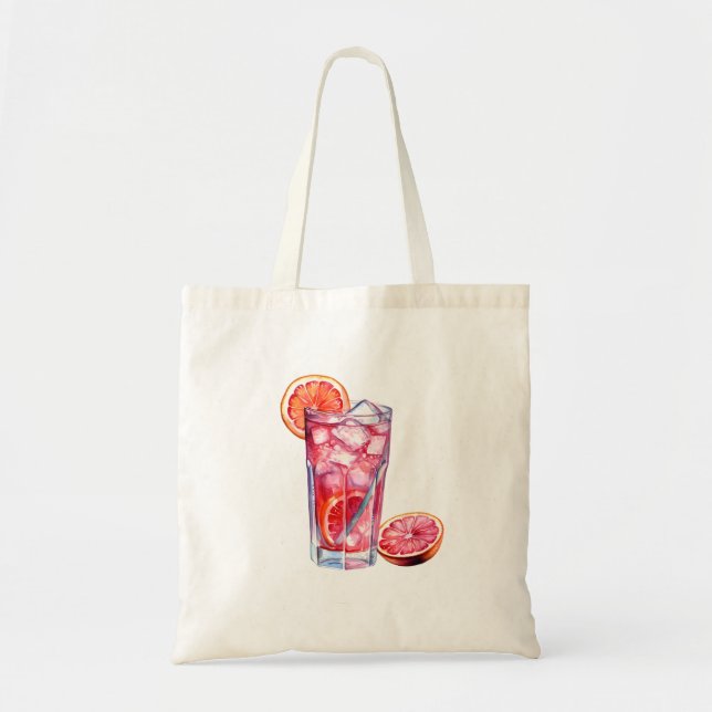 Tote Bag Cocktail Citrus de pamplemousse (Devant)