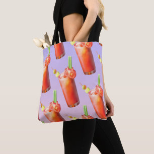 Tote Bag Cocktail Creative Bloody Mary