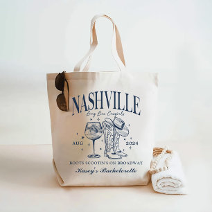 Tote Bag Cocktail de rodéo personnalisé pour l'enterrement 
