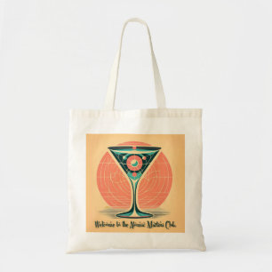 Tote Bag Cocktail du Club Quantum Entanglement Atomic Marti