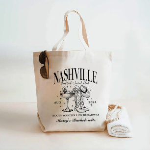 Tote Bag Cocktail sur mesure Nashville Bachelorette Rodeo