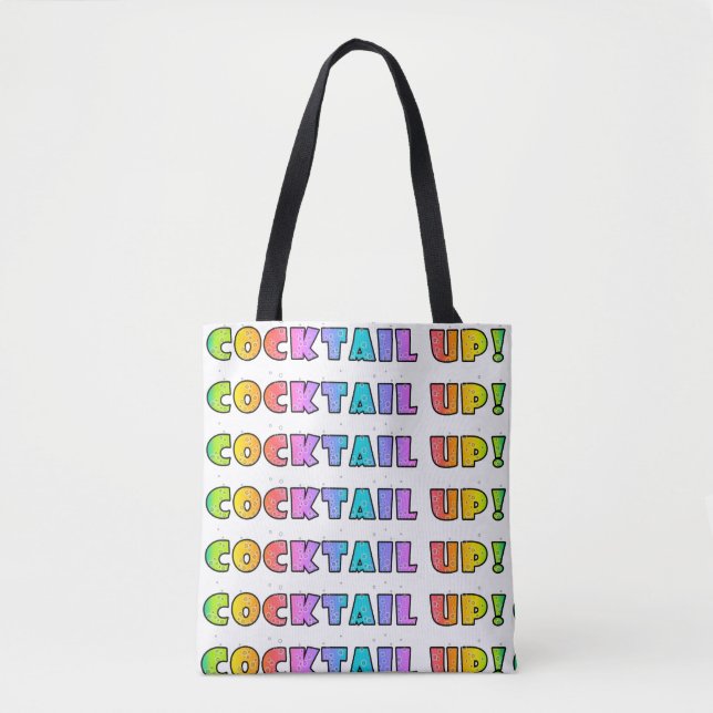 TOTE BAG COCKTAIL UP ! (Devant)