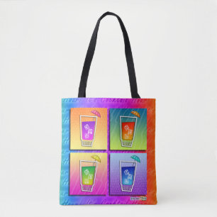 Tote Bag Cocktails POP ART