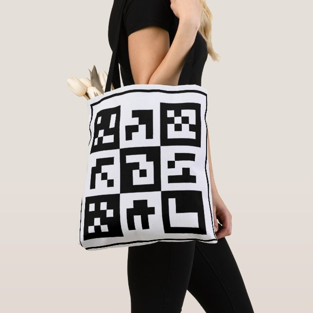 Tote Bag code qr (De près)