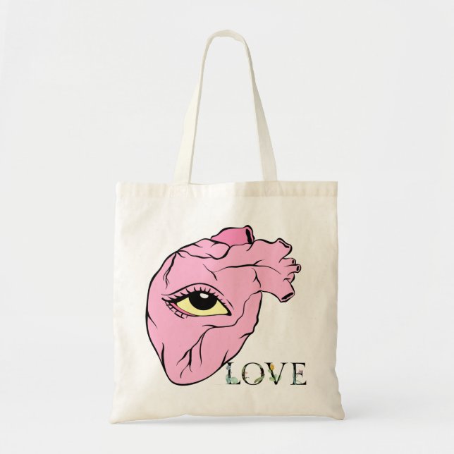 Tote Bag Coeur (Devant)