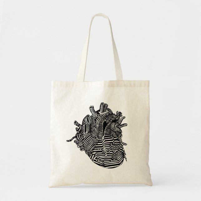 Tote Bag Coeur (Devant)