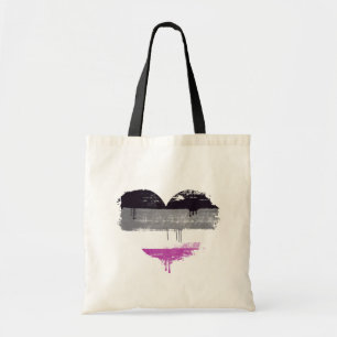 TOTE BAG COEUR ASEXUEL - AMOUR ASEXUEL -