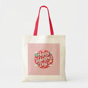 Tote Bag Coeur coloré de la Saint Valentin