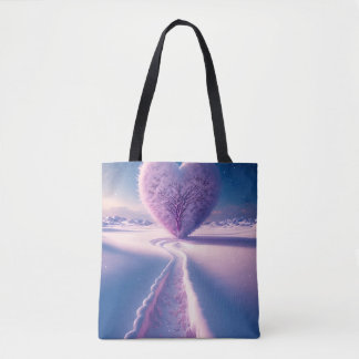 Tote Bag Coeur d'hiver