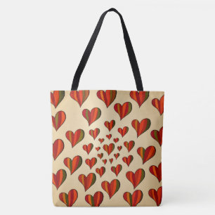 Tote Bag Cœur Fuseau