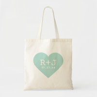 Coeur Monogramme Faveur de mariage