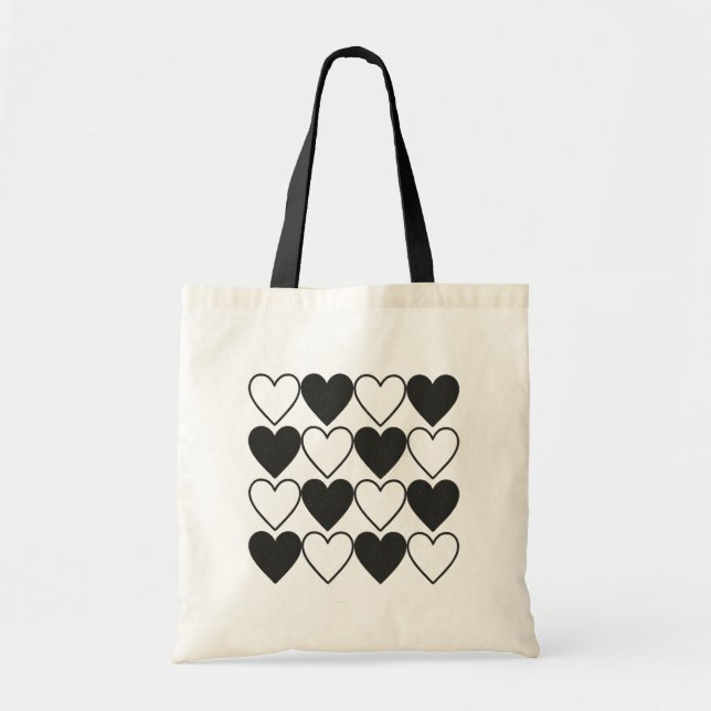Tote Bag Coeurs (Devant)