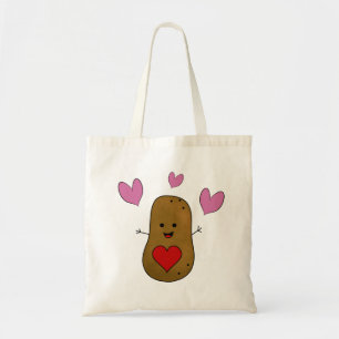 Tote Bag Cœurs de Pomme de Terre