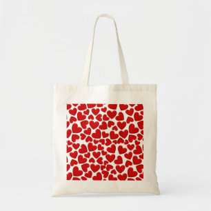 Tote Bag Coeurs roux