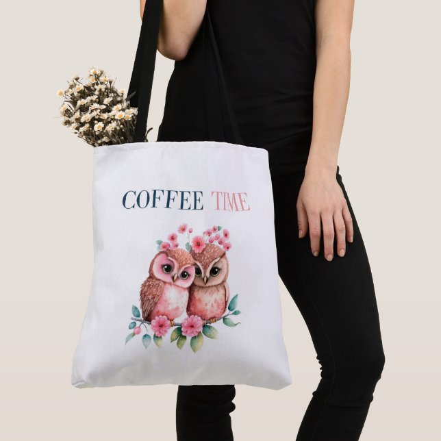 Tote Bag Coffee Time (Close Up)