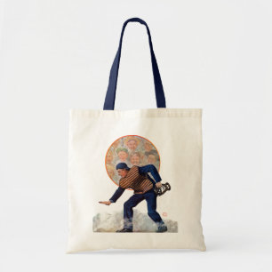 Tote Bag Coffre-fort à la plaque